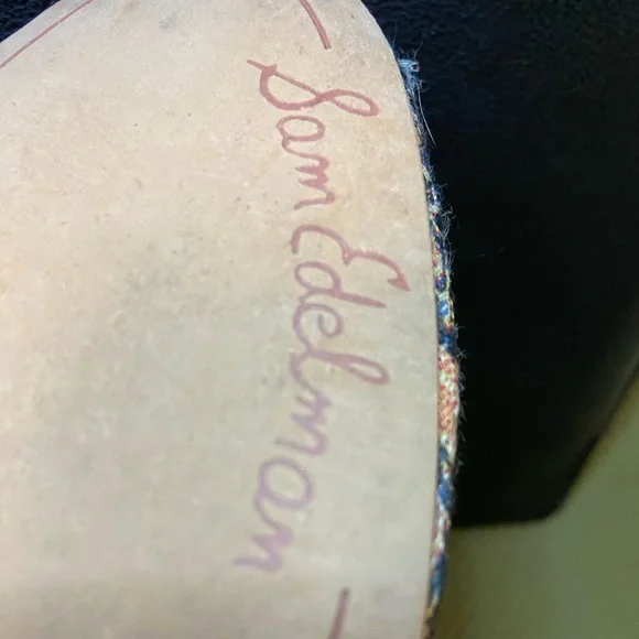 Sam Edelman Multicolor Patterned Ankle Boots - Picture 8 of 12